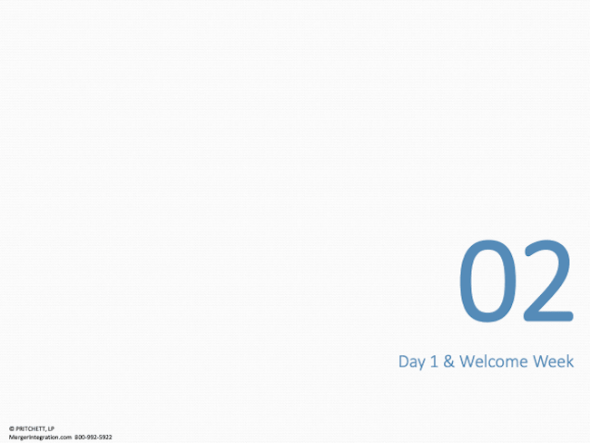 02 Day 1 & Welcome Week