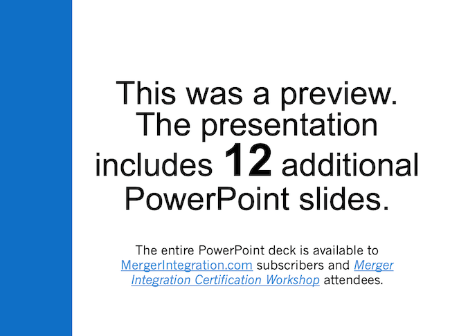 Additional Slides