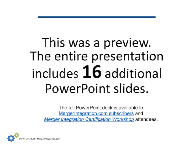 Additional Slides notice