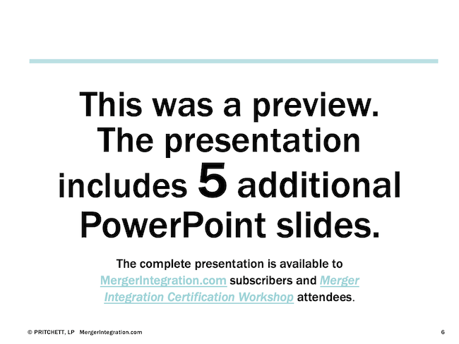 Additional Slides notice