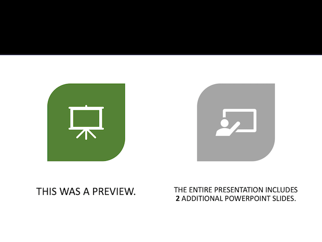 Additional Slides notice