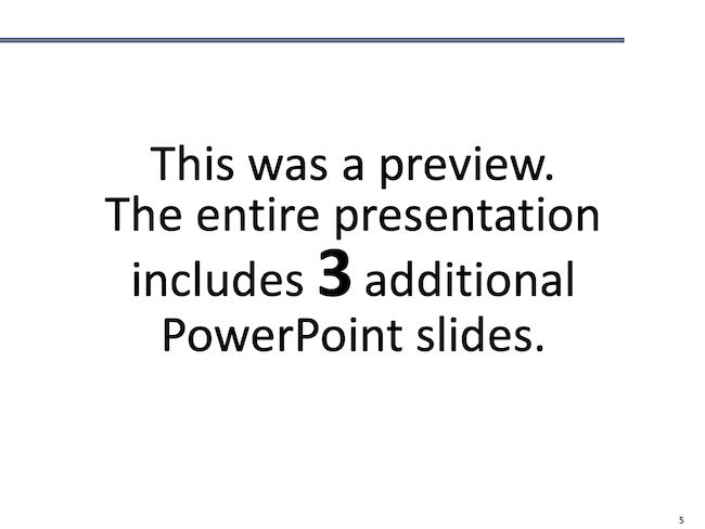 Communication Additional Slides notice