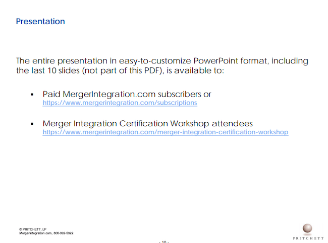 Communications Planning Additional Slides Notice