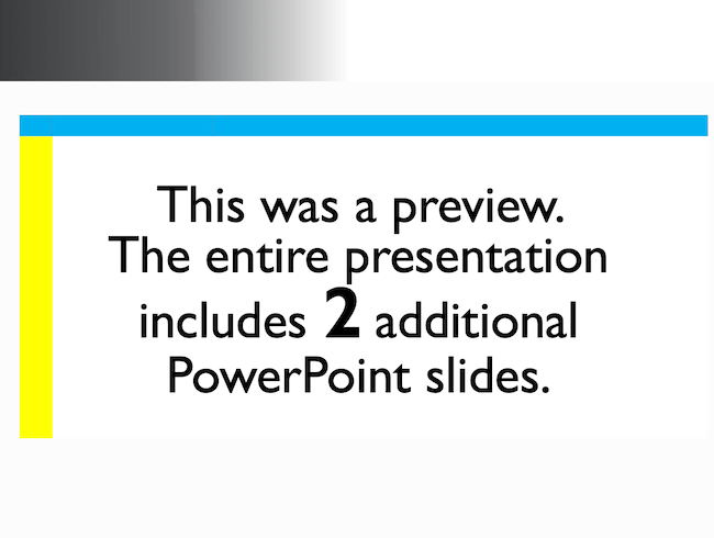 End States Additional Slides Notice