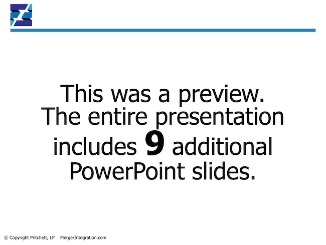 Global HR Integration Additional Slides Notice