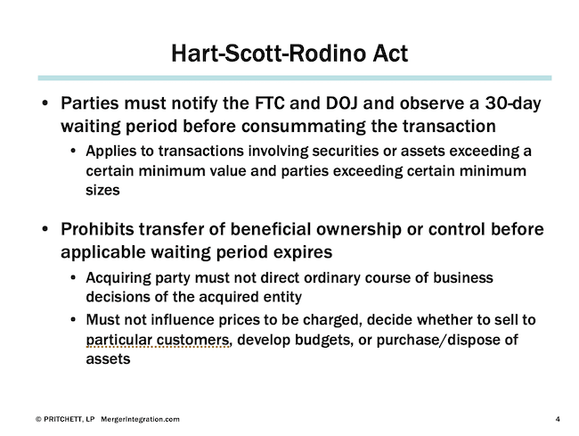 Hart-Scott-Rodino Act