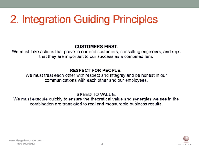 2. Integration Guiding Principles