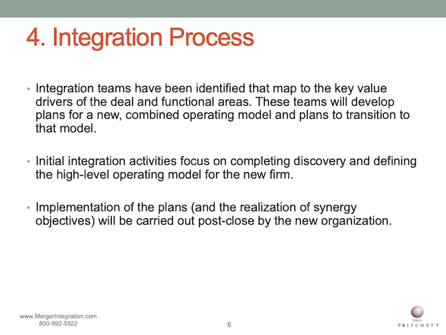 4. Integration Process