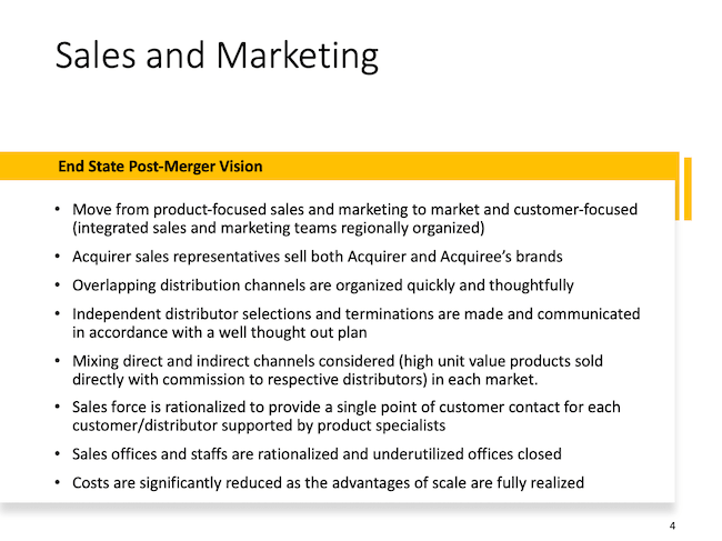 Sales and Marketing
