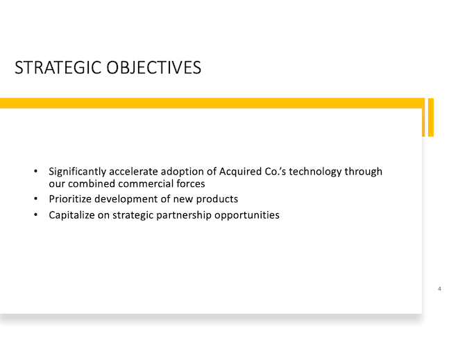 Strategic Objectives