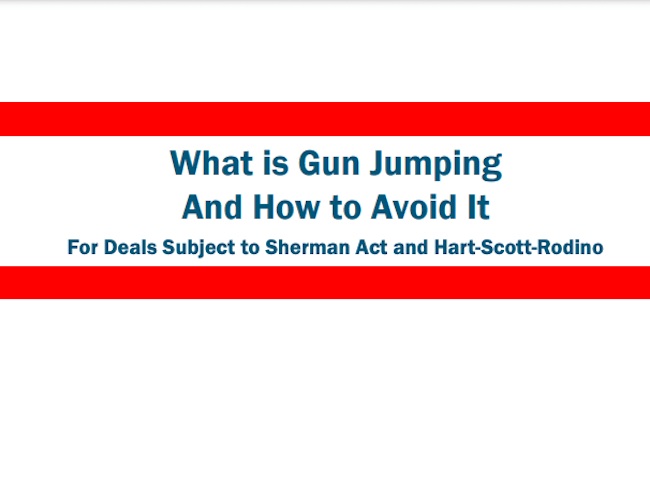 What is Gun Jumping and How to Avoid It