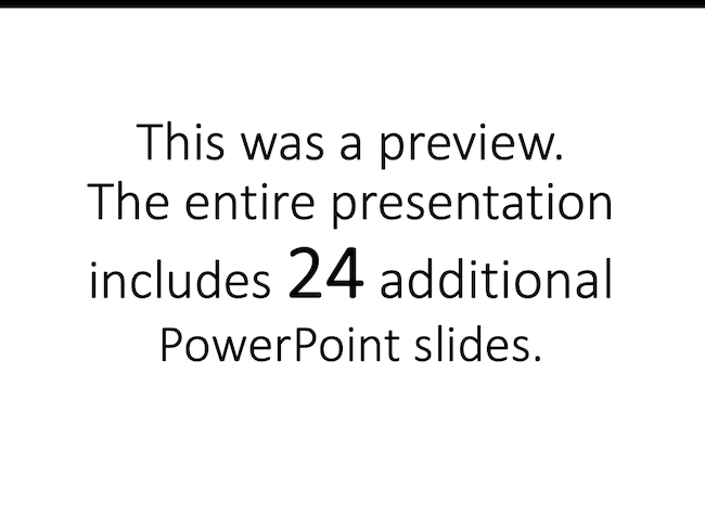 Additional Slides