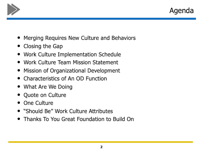 Agenda