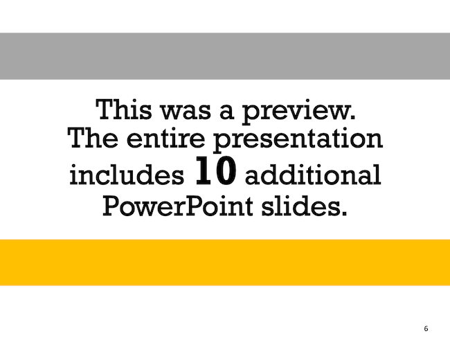 Change Management Plan Additional Slides notice