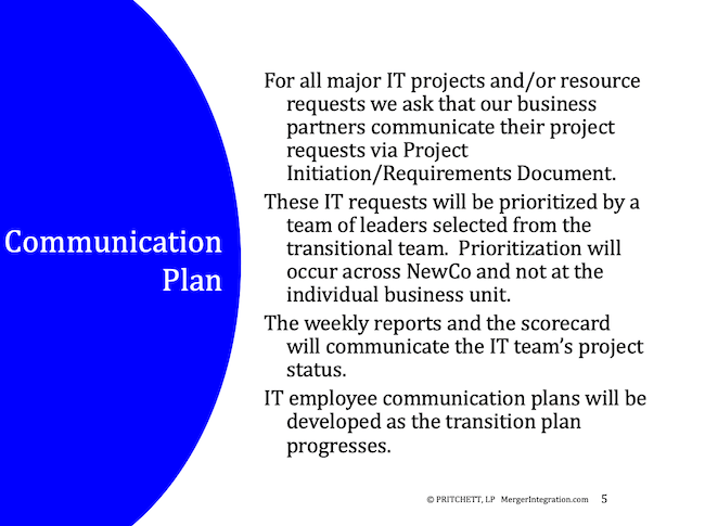 Communication Plan
