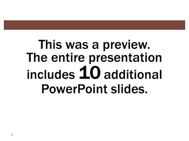 First 30 Days Additional Slides notice