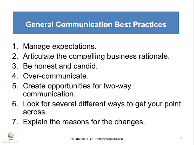 General Communication Best Practices