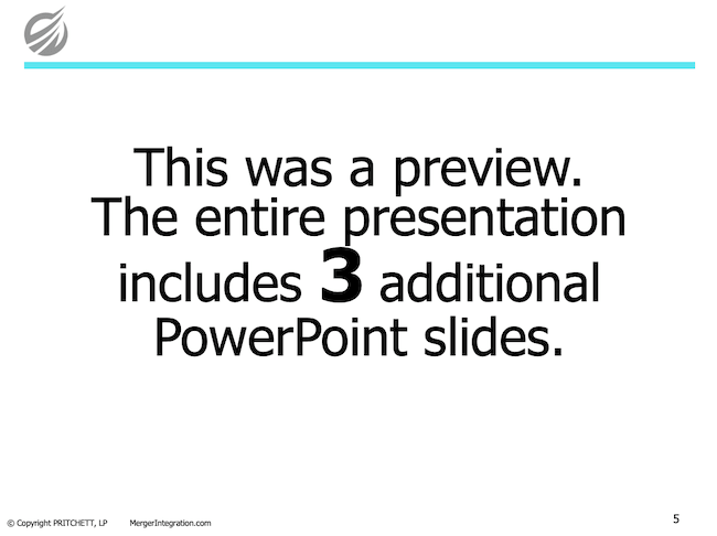 Additional Slides notice