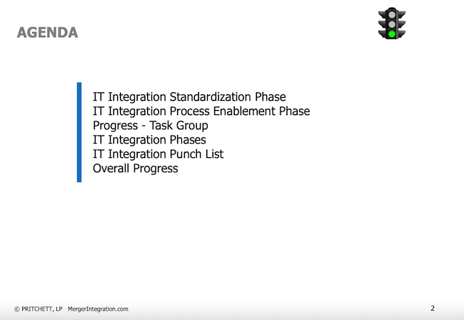 IT Integration Agenda