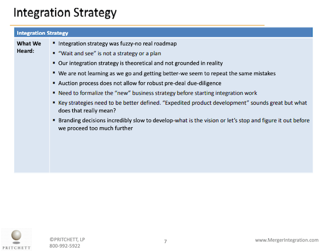 Integration Strategy