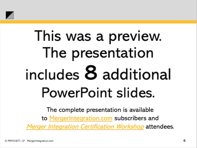 Additional Slides Notice