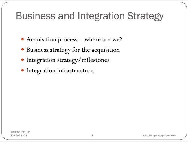 Business and Integration Strategy