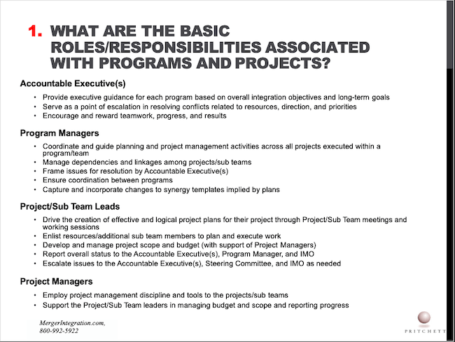 What Are The Basic Roles