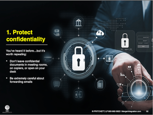 Protect confidentiality