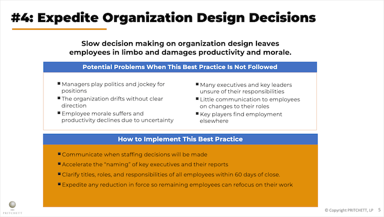 The 10 Critical M&A Integration Best Practices 4