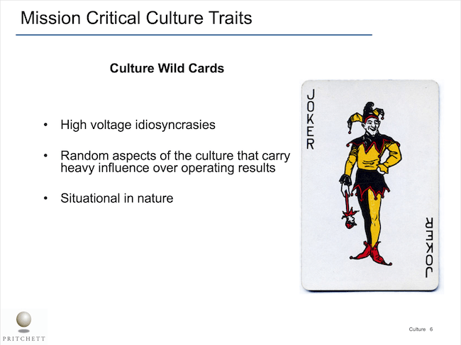 Mission Critical Culture Traits