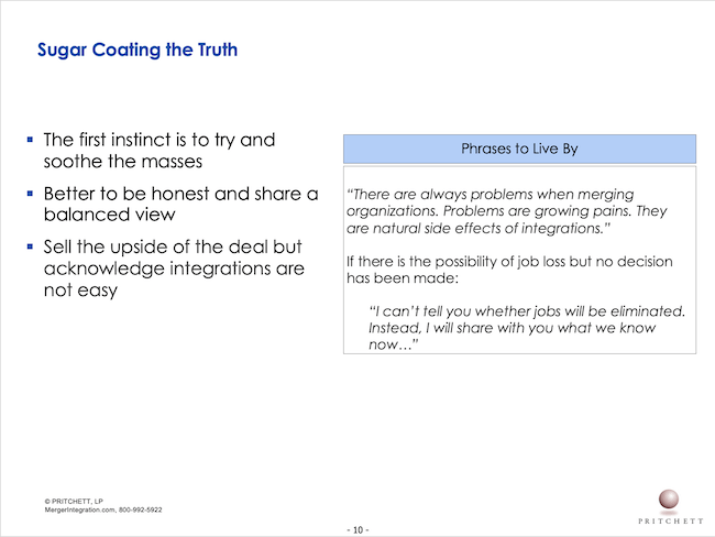 Sugar Coating the Truth