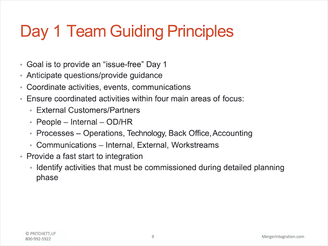 Day 1 Team Guiding Principles