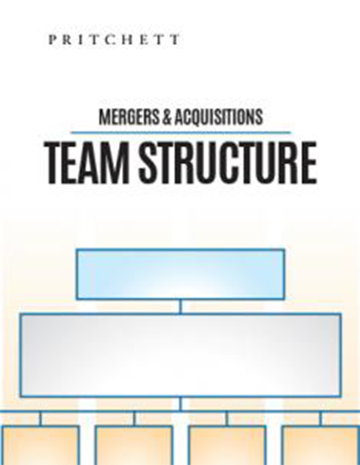 Effective M&A Team Structure
