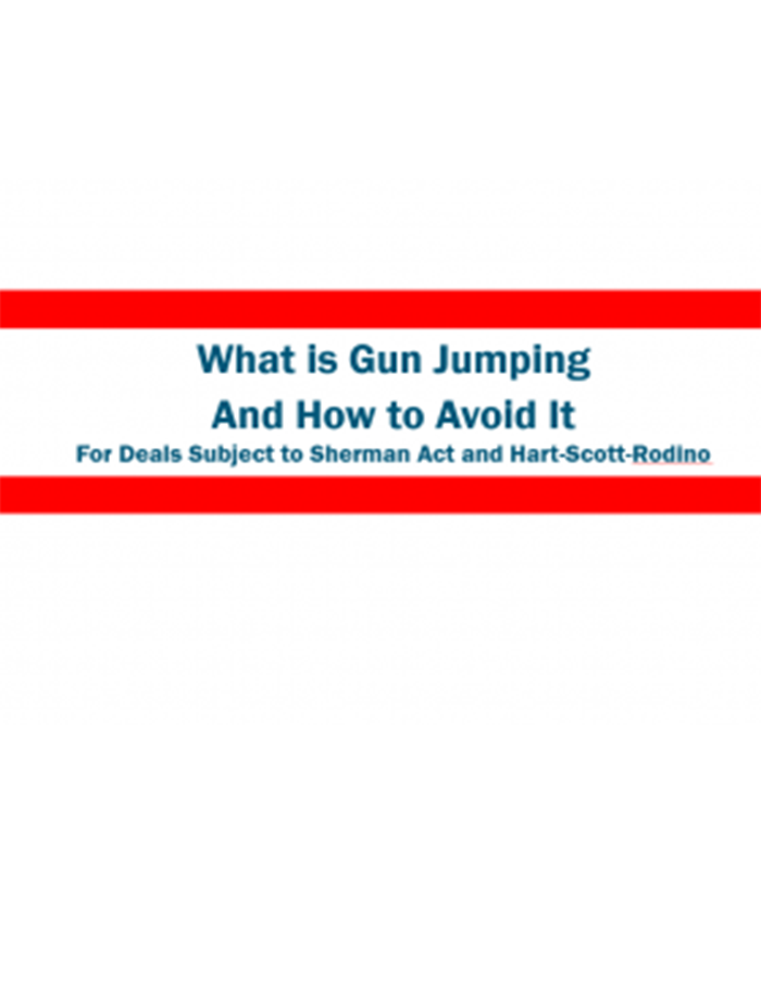 Gun Jumping Meaning and Rules