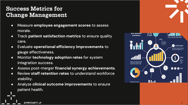 Healthcare M&A Change Management Strategy