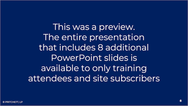 Change Management Plan Additional Slides notice