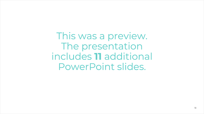 Additional Slides Notice