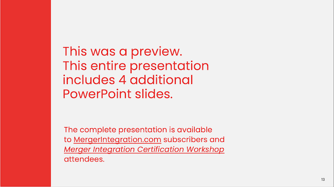 Additional Slides