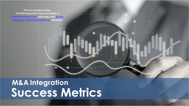 M&A Integration Success Metrics
