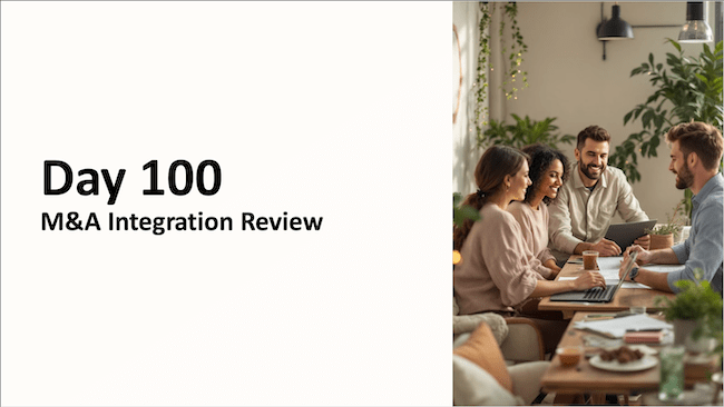 Day 100 M&A Integration Review