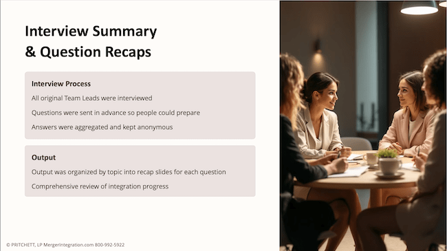 Interview Summary & Question Recaps