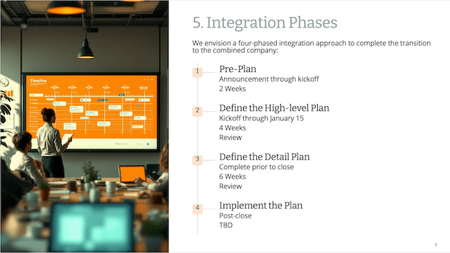 5. Integration Phases