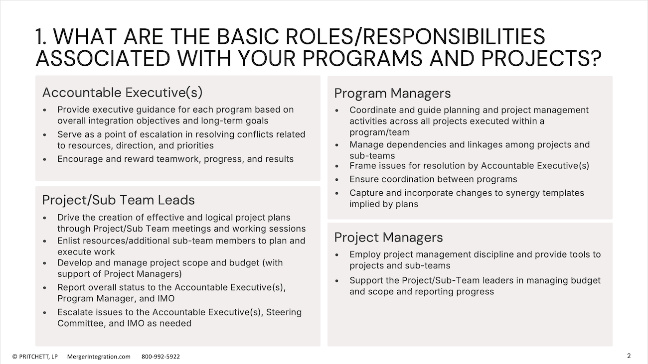 What Are The Basic Roles