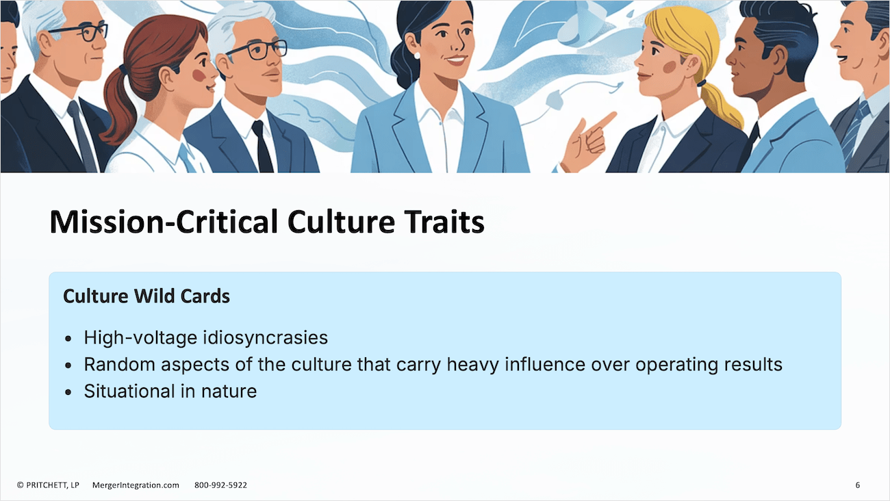 Mission Critical Culture Traits