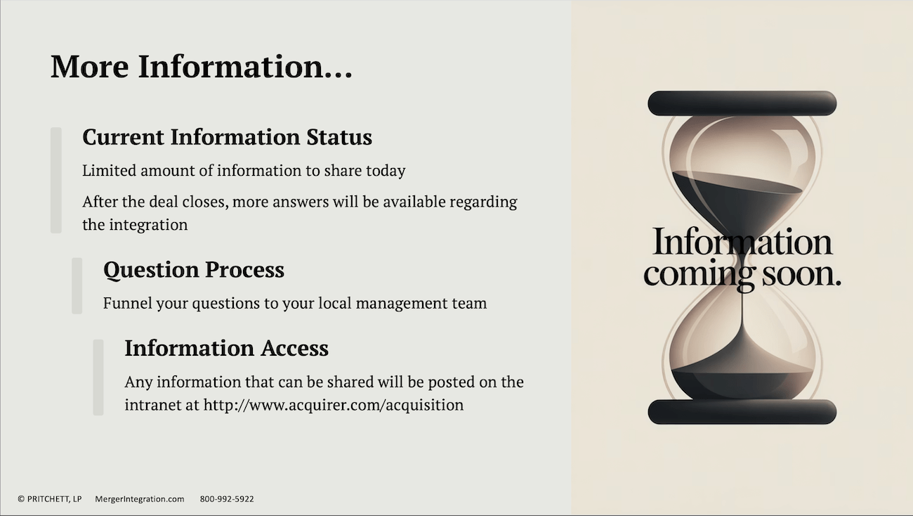 More Information…