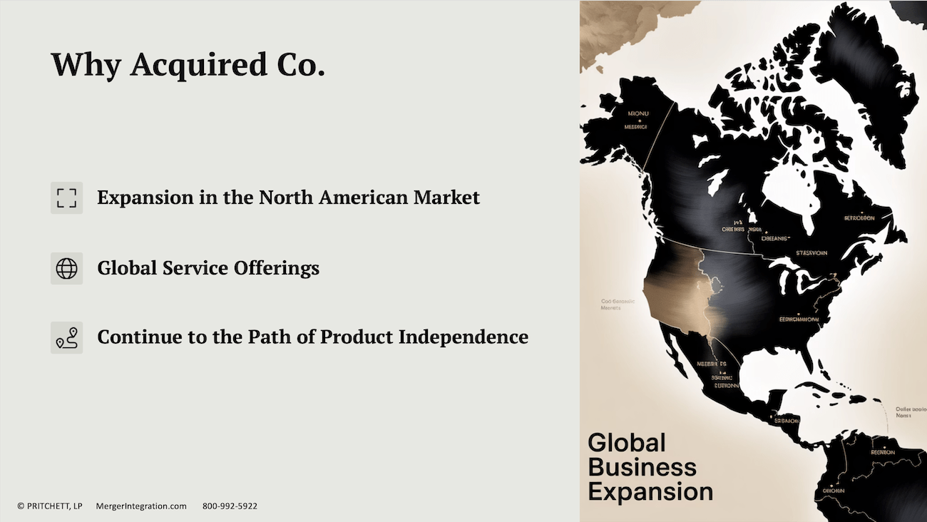 Why Acquired Co