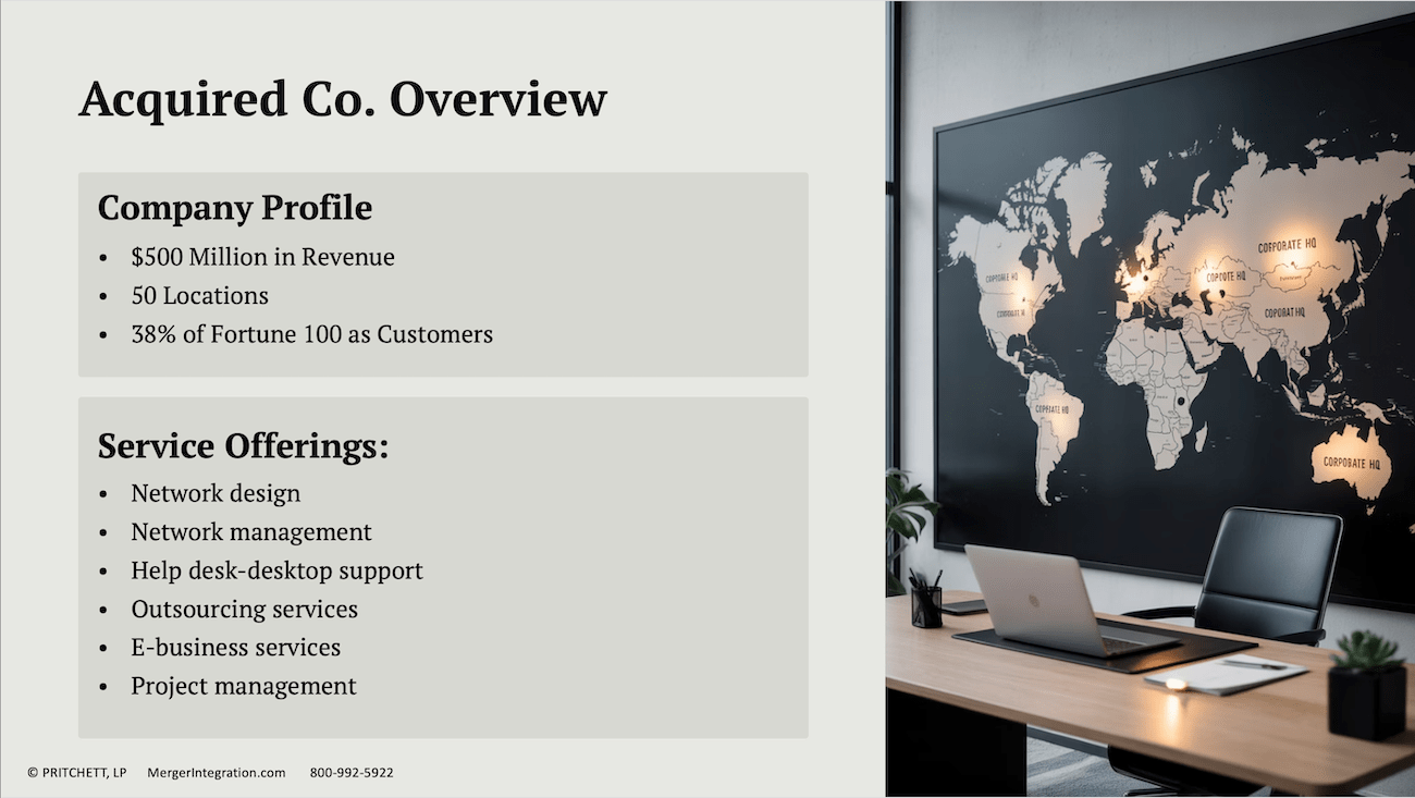 Acquired Co. Overview