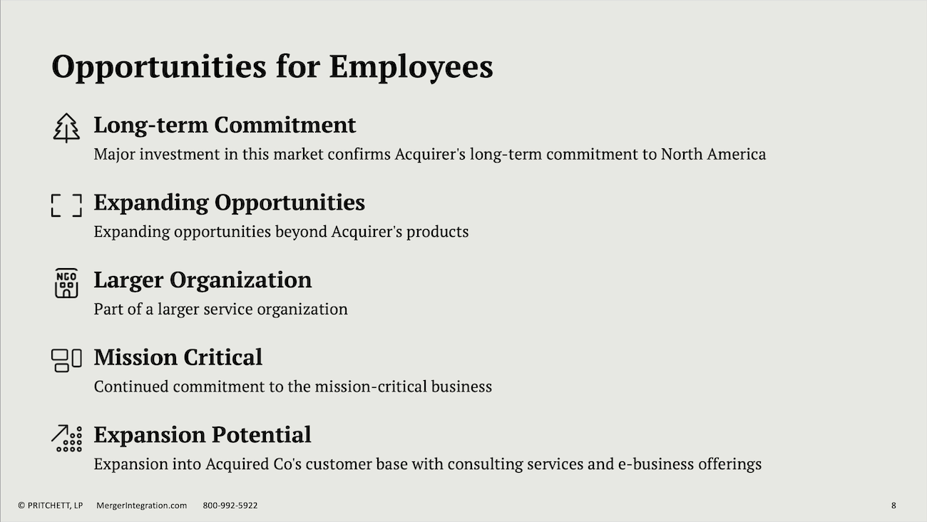 Opportunities for Employees