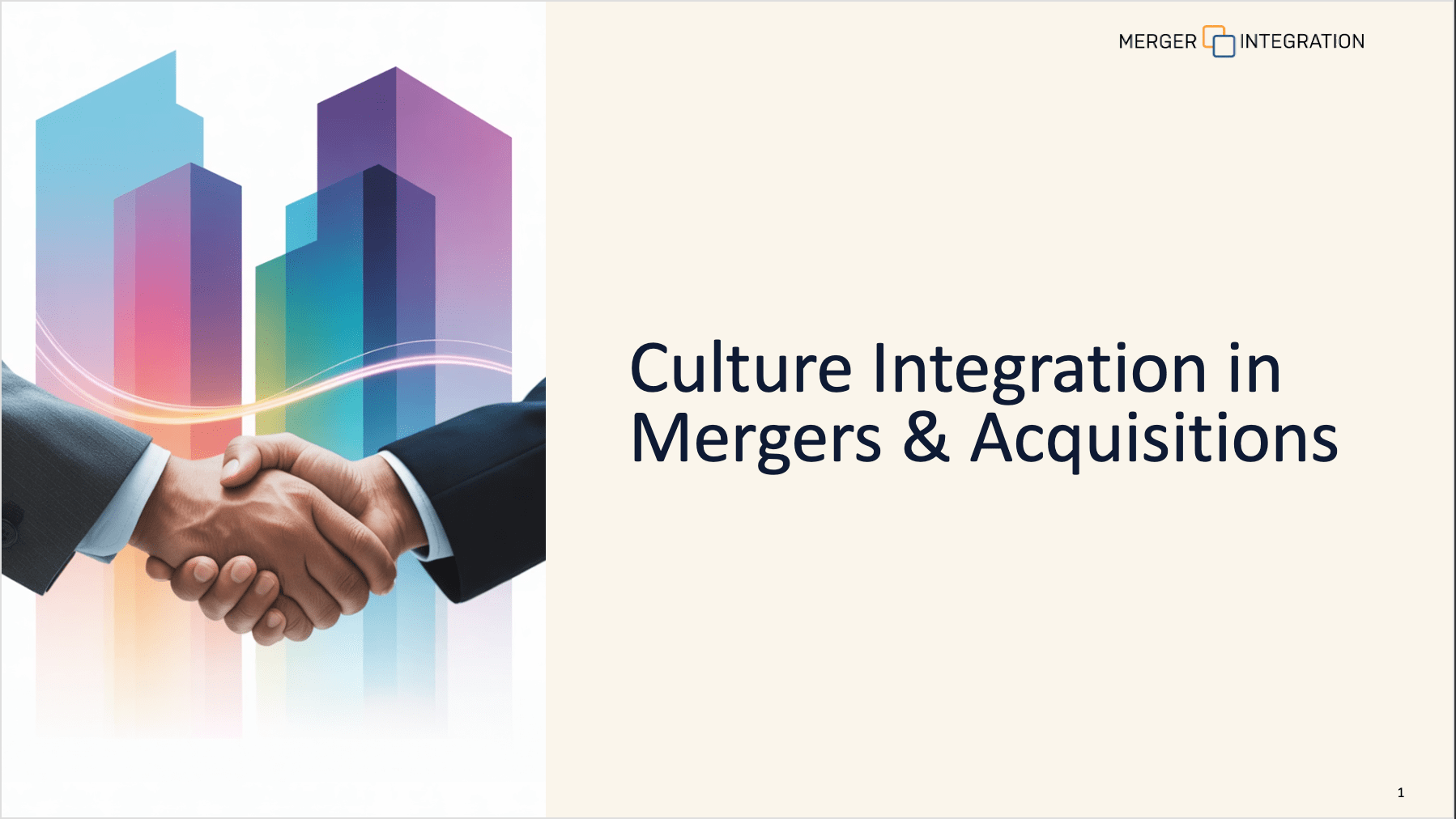 Culture Integration in Mergers & Acquisitions