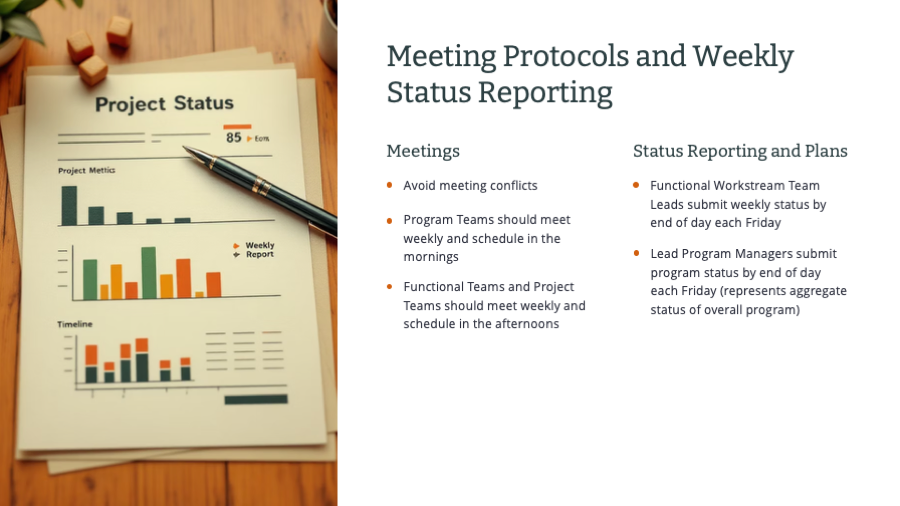 Post-Merger Integration: Deliverables for Planning and Reporting